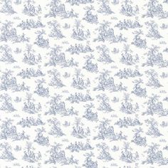 a blue and white wallpaper with trees on it