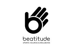 the logo for beattude sports injuries and well - being, which has been designed to