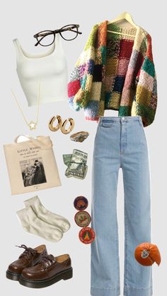 Thrifting Manifestation, Teacher Fits, 2000s Clothes, 70s Inspired Fashion, Normal Person, Hippie Outfits, Really Cute Outfits, Lookbook Outfits