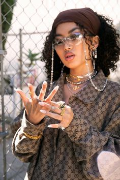 Draw Black, Looks Hip Hop, Sunglasses Chain, Lucky 13, Girls Art, Looks Street Style, Hairstyles Black, Mode Inspo, Natural Hairstyles