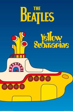 the beatles yellow submarine album cover