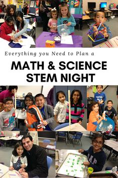 Stem Night Ideas, Stem Night Activities, Science Activities For Elementary, Stem Family Night, Family Science Night, Stem Games, Steam Night, Family Math Night