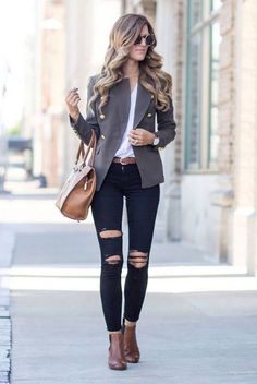 Indie Outfits Summer, Winter Outfits 2020, Skirt Diy, Black Ripped Jeans, Outfit Trends, Summer Dress Outfits, Indie Outfits, Looks Chic, Classy Women