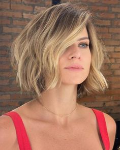 Side-Parted Choppy Bob Shag Short Chin Length Hair, Bob Shag, Underdye Hair, Face Texture, Trending In 2023, Modern Pixie, Root Smudge, Pompadour Style, Chin Length Cuts