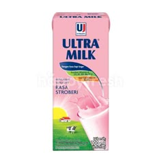 a carton of ultra milk on a white background