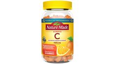 Nature Made Vitamin C 1000mg per serving Gummies are a delicious, tangerine-flavored immune system supplement that provides a maximum strength dosage(1) to support the immune system and a healthy upper respiratory tract. Vitamin C is an antioxidant that helps with Iron absorption and is necessary for the body to produce Collagen, which helps support skin health. Made from carefully selected ingredients under strict manufacturing processes, these pectin-based Vit C 1000mg per serving gummies are Kids Immune System, Vitamin C Gummies, Nature Made Vitamins, Iron Absorption, Immune Booster, Gummy Vitamins, Artificial Sweeteners, High Fructose Corn Syrup, Artificial Sweetener