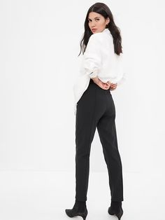 Maternity Full Panel Ponte Pants | Gap Maternity Styles, Gap Maternity, Ponte Pants, Maternity Pants, Maternity Fashion, Gap, Pants, Clothes, Trousers