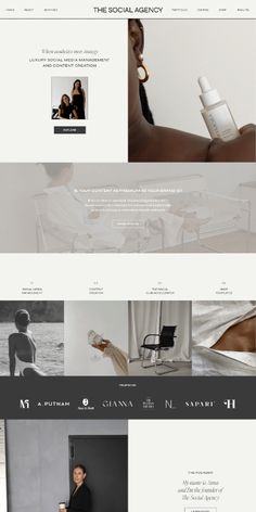 the website is designed to look like it has been made with minimal materials and features