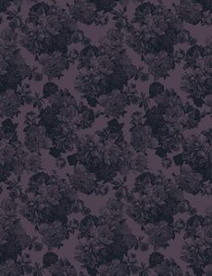 an image of a flower pattern on a purple background