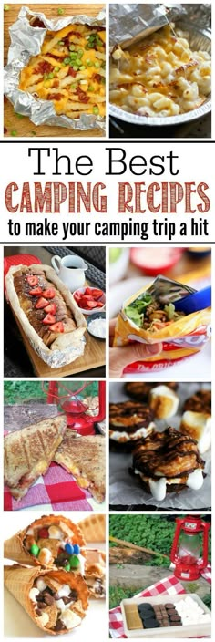 the best camping recipes to make your camping trip a hit