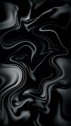 an abstract black and white background with wavy lines