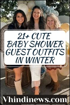 Looking for the perfect winter outfit for a baby shower? Discover over 21 stylish and cozy guest outfits that combine warmth and elegance. From cozy knit dresses to chic winter separates, these outfits are perfect for cold-weather celebrations.

#babyshoweroutfit #winterfashion #guestoutfits #babyshowerstyle #cozyoutfits #winteroutfits #womenoutfits #stylishwinterwear #fashioninspo #chicoutfits Baby Shower Host, Winter Bridal Showers