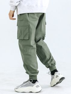 Editor's NotesTHAT`S IT’s jogger pants give a casual look with elastic waistband and cargo pocket detail.- Elastic waistband with adjustable drawstring- Ribbed hem- Comfortable fit- Cargo pockets at side- Side and back pocketsMeasurements(in.)S / M / L / XL- Length: 37.8in. / 38.6in. / 39.4in. / 40.2in.- Waist: 11.8in. / 12.6in. / 13.4in. / 14.2in.- Rise: 9.8in. / 10.6in. / 11.4in. / 12.2in.- Thigh: 11.0in. / 11.8in. / 12.6in. / 13.4in.- Hem: 2.4in. / 2.8in. / 3.1in. / 3.9in.*Model Info: 6’1’’ 1 Baggy Cargo Pants With Cargo Pockets, Baggy Casual Cargo Pants With Pockets, Sporty Parachute Pants With Cargo Pockets And Tapered Leg, Baggy Sweatpants With Pockets For Outdoor Activities, Combat Style Relaxed Fit Cargo Pants With Pockets, Relaxed Fit Combat Cargo Pants With Pockets, Baggy Joggers With Pockets, Casual Cargo Pants With Pockets For Outdoor, Khaki Utility Cargo Jeans With Elastic Waistband