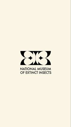 I created a logo for the National Museum of extinct insects. The capital letters of the extinct insects combination were entirely created by me. Individually they are elements of visual communication, and in fusion they form a logo. When merging the letters form the shape of butterfly in the negative space, which reminds us that this is an insect museum. Minimalist Typography Logo, Brand Logo Typography, Historical Logo Design, F Typography Logo, Academic Logo Design, Exhibition Logo Design, Self Branding Logo, Maximalist Logo, & Logo