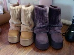 #uggs #boots #winter #2000s Dance Sports, Wool Crochet, Funky Shoes, Mia 3, Party Dance, Yoga Accessories