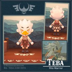 Botw Teba, Ac New Leaf, Animal Crossing Memes, Qr Codes Animal Crossing, Animal Crossing Characters, Bar Designs, Wind Waker, New Animal Crossing, Legend Of Zelda Breath