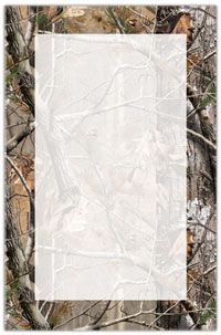 an image of a white sheet of paper in the middle of some camouflage camo