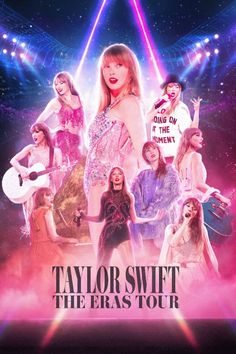 taylor swift and the eras tour poster for their upcoming album,'taylor swift the eras tour