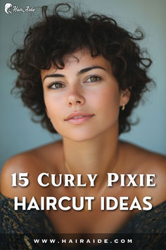 ✂️✨ Dive into these 15 Magical Curly Pixie Cut Ideas! Showcase your natural texture with short, bouncy curls that offer a fresh, playful style—perfect for any occasion. #CurlyPixie #HairGoals Bouncy Curls, Natural Texture, Hair Goals