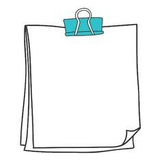 a white paper bag with a blue handle