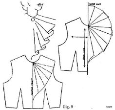 an image of a woman's dress pattern