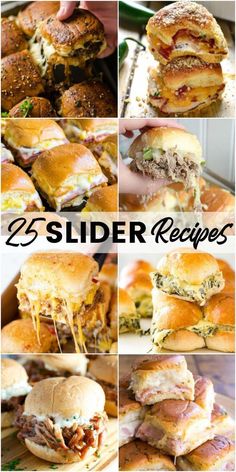 #BabyShowerBites Burger Sliders Recipes, Hoagie Sandwiches, Hand Held Food, Green Bean Salad Recipes, Party Bites, Best Macaroni Salad, Healthy Food Guide, Bean Salad Recipes, Cooking Easy