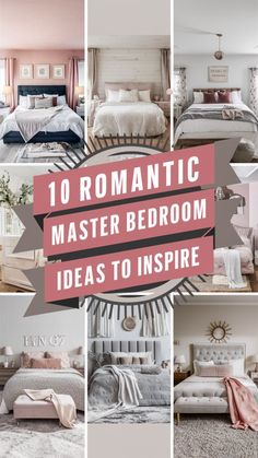 Discover enchanting Romantic Master Bedroom Decor Ideas for creating a cozy retreat. Explore elegant themes, soft lighting, and romantic accents. Transform your space with dreamy decor that enhances relaxation and intimacy." Tranquil Bedroom Decor, Bedroom Inspirations Master Feminine, Bedroom Retreat Ideas Master Cozy, Light And Airy Bedroom Ideas, Peaceful Master Bedrooms Decor, Dreamy Master Bedrooms, Woman Bedroom Ideas Luxury, Feminine Master Bedrooms Decor, Woman’s Bedroom