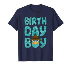 PRICES MAY VARY. Officially Licensed Disney Phineas And Ferb Apparel for Men - Women - Boys and Girls; Phineas And Ferb T-Shirts; Birthday T-Shirts; Birthday Boy T-Shirts; Perry The Platypus T-Shirts; Celebration T-Shirts; Summer T-Shirts; Vacations T-Shirts; 23DNPF00003A-001 Lightweight, Classic fit, Double-needle sleeve and bottom hem Phineas And Ferb Birthday, Perry The Platypus, Birthday T Shirts, Summer T Shirts, Face Portrait, Phineas And Ferb, Shirts Summer, Big Face, Platypus