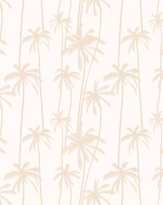 Good Palms Soft Terracotta Wallpaper - Olive et Oriel Boho Palm Tree, Butter Wallpaper, Terracotta Wallpaper, Modern Wall Paint, Neutral Bohemian, Palm Trees Wallpaper, Bohemian Garden, Boho Style Bedroom, Beach Bungalow