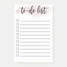 a to do list with the words to do list written in cursive writing