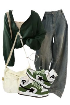 Old Money Outfits Men Summer, Hoodie Boyfriend, Outfits Highschool, Jeans Large, Middle School Outfit, Middle School Outfits, Canvas Satchel, Autumn School Outfit, High School Outfit