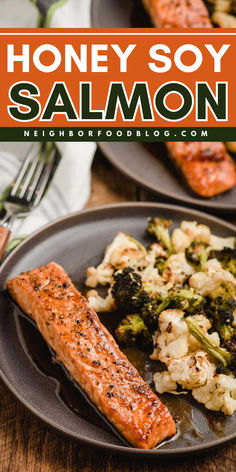 Looking for a weeknight dinner recipe? Take a look at this fish recipe for a speedy weeknight meal. This quick recipe of soy honey glazed salmon is savory, salty, and sweet! You won't be disappointed so try this now!