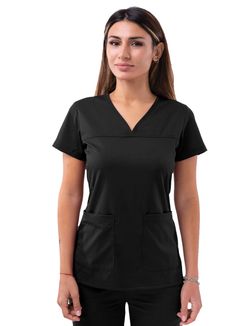 PRICES MAY VARY. PROFESSIONAL: Our PRO Collection Scrub Uniforms Are The Ideal Selection For Any Fashionable Nurse, Dental Assistant, Med & Nursing Students, Doctors, Hospital Workers And All Other Occupations In The Medical Field. With This Collection Experience A Elegant & Presentable Look While Being Comfortable & Equipped For Work! FIT & COMFORT: Offering A Tailored Fit With A Super Soft Stretch Performance Twill Fabric For Ease Of Movement. Experience Elegance And Comfortability With Our So Scrubs For Women, Hospital Workers, Slim Joggers, Hit The Floor, Scrubs Uniform, Spandex Top, Fashion Mask, Scrub Sets, Dental Assistant