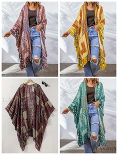 Edgy Boho Outfits Plus Size, Edgy Boho Outfits, Plus Size Boho Fashion, Curvy Boho, Hippie Jacket, Plus Size Bohemian, Bat Sleeves, Plus Size Boho, Boho Cardigan