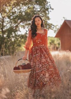 Ember Dress | JessaKae Bohemian Fitted Dress With Sheer Sleeves, Fitted Bohemian Dress With Sheer Sleeves, Fall Wedding Dresses With Lantern Sleeves, Fall Wedding Puff Sleeve Dresses, Fall Wedding Dresses With Puff Sleeves, Jessakae Dress, Dreamy Dress, Prom Dresses With Sleeves, Hijab Dress