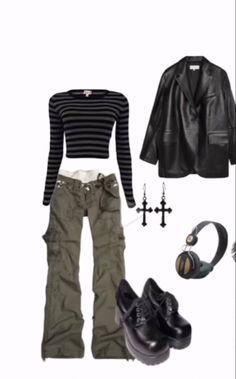 Mode Hippie, Edgy Outfits, 2000s Fashion, Mode Vintage, Teen Fashion Outfits