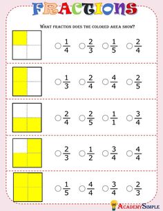 the printable worksheet for fraction numbers and fractions to help students learn how to