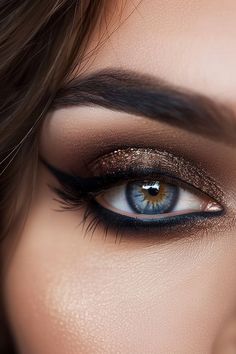 22+ Alluring Smokey Eye Makeup Ideas 2025 Pantone, Full Face Makeup Looks, 2024 Makeup, Smokey Eye Makeup Ideas, Timeless Makeup, Pink Smokey Eye, Mauve Lips, Gold Smokey Eye, Green Smokey Eye