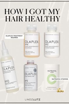 Hair damaged from tape-in extensions? I’m sharing ALL my secrets to making my hair healthier than ever! After some trial and error, I slowly discovered a regimen that took my hair from damaged to healthy! I’m sharing everything I used plus my current healthy hair routine if you’re in the same boat. Even if your damage isn’t from extensions (might be from heat products or over-processing) these tips still apply! Best Oils For Hair Extensions, Olaplex Products, Olaplex Shampoo, Healthy Hair Regimen, Purple Conditioner, Healthy Hair Routine, Purple Shampoo And Conditioner, New Hair Growth