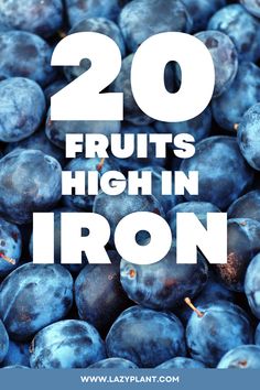 Low Iron Foods, Fruits High In Iron, Low Iron Diet, Iron Deficiency Remedies, Iron Rich Fruits