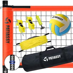 ad eBay - Portable Volleyball Net Outdoor Heavy Duty Volleyball Net Set System for Beach - Buy Now, click the link (eBay)