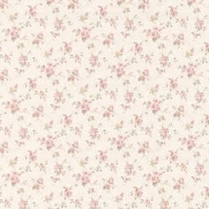 a white background with pink and yellow flowers on the bottom right corner is an old fashioned wallpaper