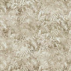 an image of a wallpaper with many leaves on it's surface in shades of beige