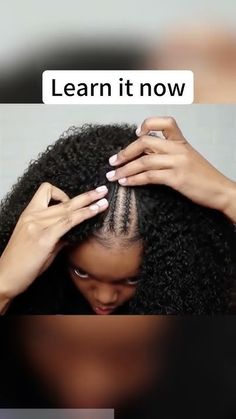 Invisible Crochet Hair, Healthy Natural Hair, African American Hairstyles, Crochet Hair, Box Braids Hairstyles, Braids Hairstyles, Crochet Hair Styles, Hair Videos, Box Braids