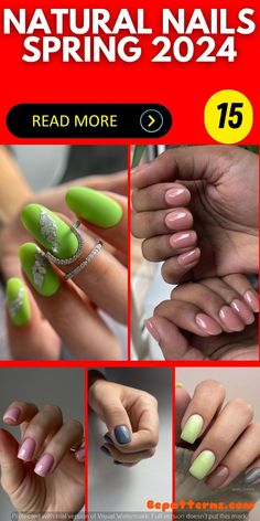 Natural Nail Trends, Short Gel Manicure, Natural Nails Spring, Gel Manicures, Short Gel Nails, Short Nail, Nails Spring