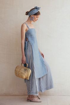 Linen Fashion, Cult Gaia, Indian Fashion Dresses, Maxi Dresses Casual, Casual Summer Dresses, Estilo Boho, Petite Fashion, Indian Fashion, Boho Fashion