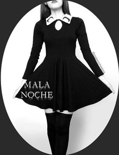 Merlina Moon dress Addams dress Wednesday Addams moon Addams Wednesday, Wednesday Addams Dress, Addams Dress, Odd Fashion, Moon Top, Moon Dress, Dark Outfits, Dark Moon, Lovely Clothes