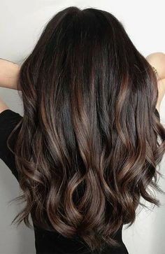 Haircolor Ideas, Dark Caramel, Black Hair Dye, Black Hair With Highlights, Hair Dark, Brown Balayage, Super Hair