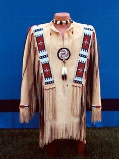 Western Region, Warriors Shirt, Western Jacket, Leather Decor, Native Style, Pow Wow