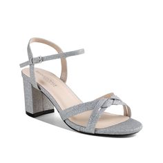 Touch Ups by Benjamin Walk-Elle Sandal Flaunt your fashionista look in the Elle sandal from Touch Ups by Benjamin Walk. Soft glittery upper with minimal woven details highlights this water-resistant sandal. It is rounded out by a covered block heel for a modern twist. Silver Bridesmaid Shoes, Elle Shoes, Trending Handbags, Silver Bridesmaid, Bridesmaid Shoes, Strap Sandals Women, Sandal Women, Sneaker Shopping, Kids Bags